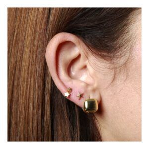 Pendientes aro plata - Eterna 11mm foto