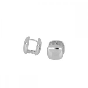 Pendientes aro plata – Eterna 11mm rodiada Pendientes aro plata - Eterna 11mm rodiada