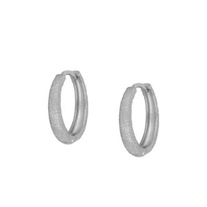 Pendientes aro plata – Ocean 15mm o 20mm rodiada Pendientes aro plata - Ocean 15mm o 20mm rodiada
