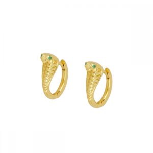 Pendientes aro plata – Serenita 12mm bañado en oro Pendientes aro plata - Serenita 12mm bañado en oro