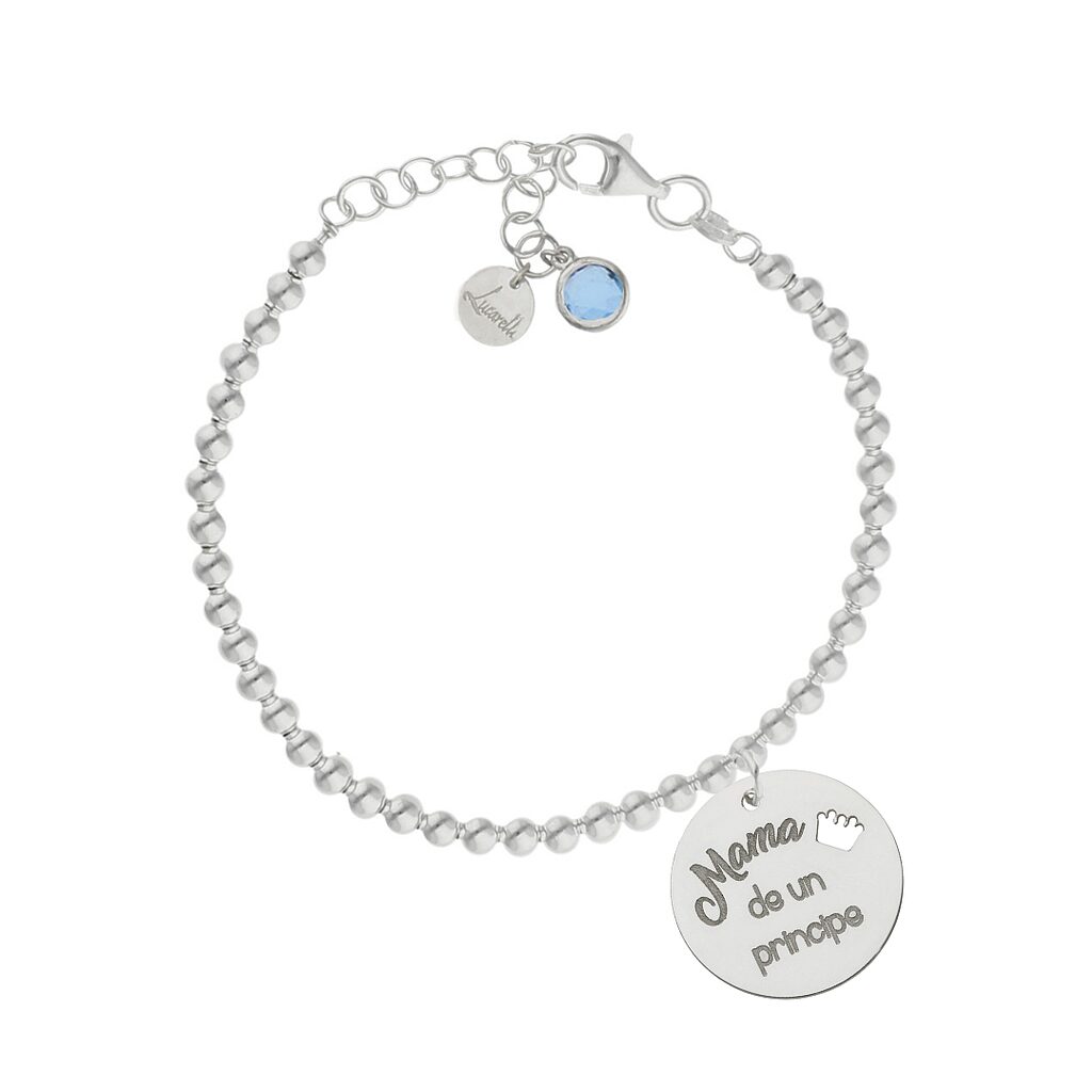 Pulsera Mi vida plata - Mama príncipe Pulsera Mi vida - Mama príncipe