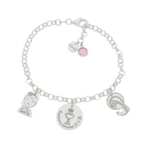 Pulsera Mi vida plata - Comunión