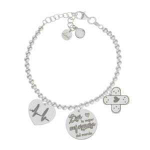 Pulsera Mi vida plata - Mejor enfermera