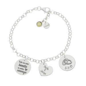 Pulsera mi vida plata ley - juntos