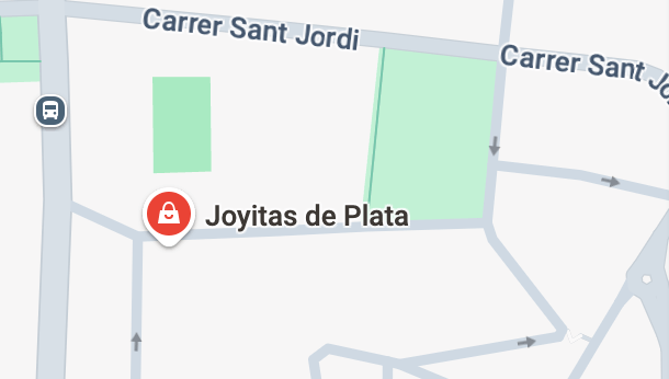 Contacta con nosotros joyitas de plata santa coloma de gramenet - Google Maps