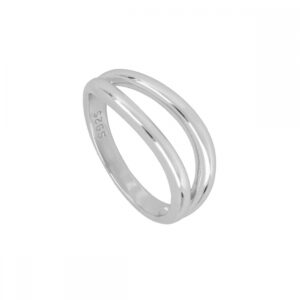 Anillo plata 2 lineas – Ametra rodiada Anillo plata 2 lineas - Ametra rodiada