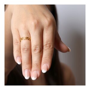 Anillo plata mariposas - Miriel 4mm foto