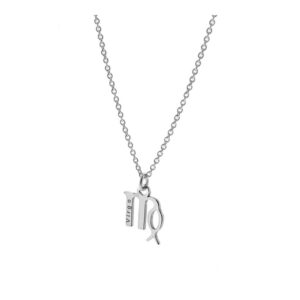 Collares zodiaco plata 10mm virgo