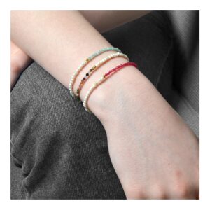 Pulsera plata ley Amazonita – 18cm foto Pulsera plata ley Amazonita - 18cm foto