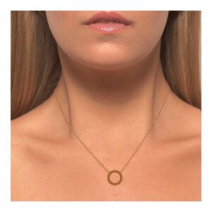 Collar plata colgante aro – Ayax foto Collar plata colgante aro - Ayax foto