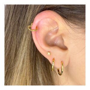 Pendiente ear cuff corazón – Strike 10mm foto Pendiente ear cuff corazón - Strike 10mm foto
