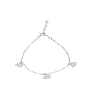 12 joyitas más vendidas en enero 2025 Pulsera plata ley 3 mini elefantes foto