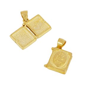 Collar plata libro my story 15x12mm colgante Collar plata libro my story 15x12mm colgante