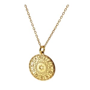 Los signos del zodiaco: historia, personalidad y compatibilidad Gargantilla plata charms zodiaco 16mm bañada oro