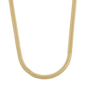 collar de plata cadena tipo serpiente dorado collar de plata cadena tipo serpiente dorado