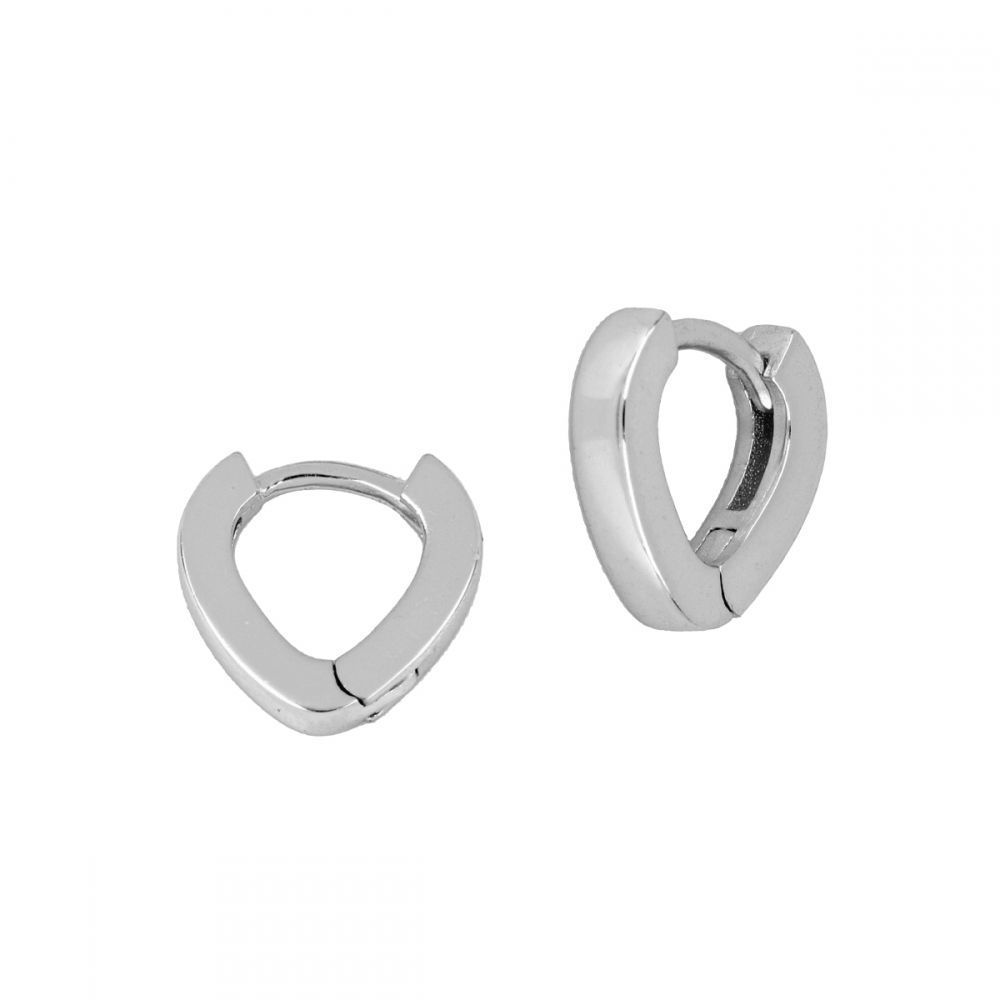 Piercing de oreja de plata triangular - Sense piercing oreja de plata triangular sense