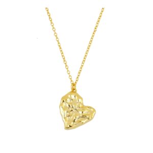 Gargantilla plata colgante corazón Swit 15mm