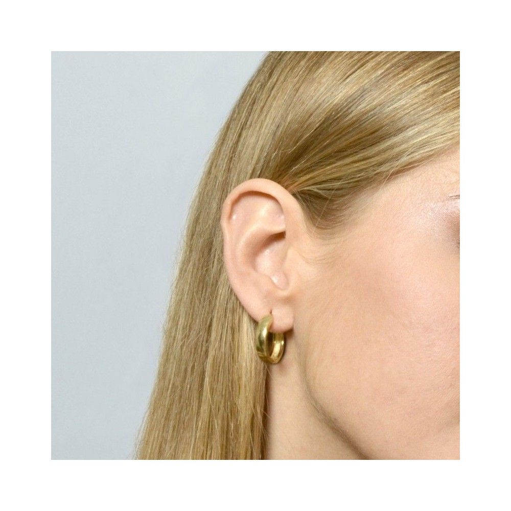 Pendiente aro plata 925 - Stitch Pendiente aro plata 925 - Stich foto