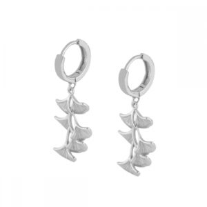 Aros plata colgando tulipanes 15mm – Swit rodiada Aros plata colgando tulipanes 15mm - Swit rodiada