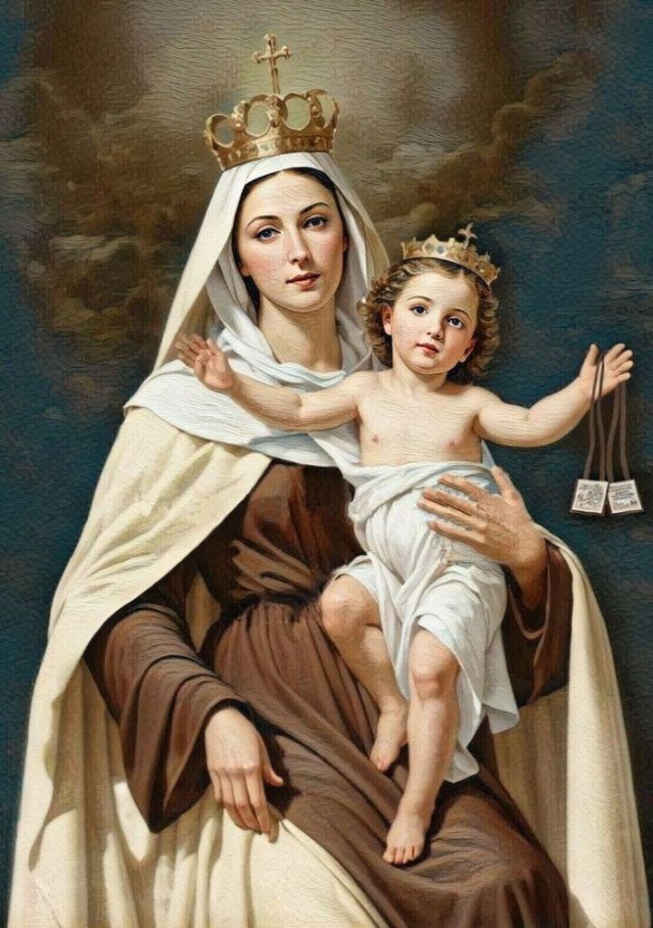 Medallas de la Virgen del Carmen – Fe y Elegancia en una Sola Joya Imagen virgen carmen