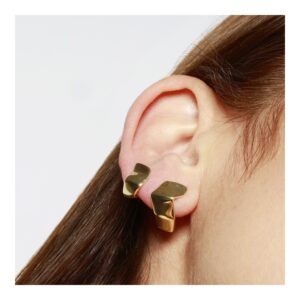 Pendientes plata forma silla inversa – MKT foto Pendientes plata forma silla inversa - MKT foto