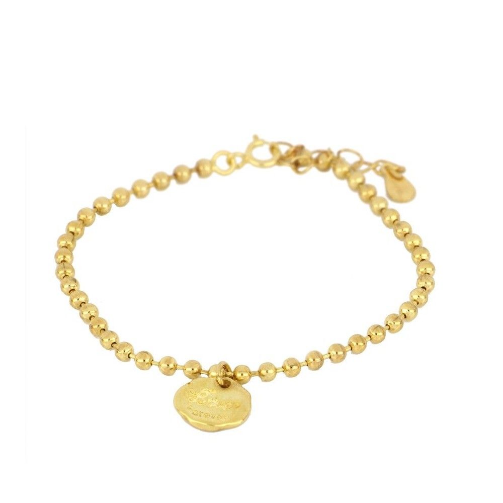 Pulsera mini charm love forevar plata 925 Pulsera mini charm love forevar plata 925 bañada oro