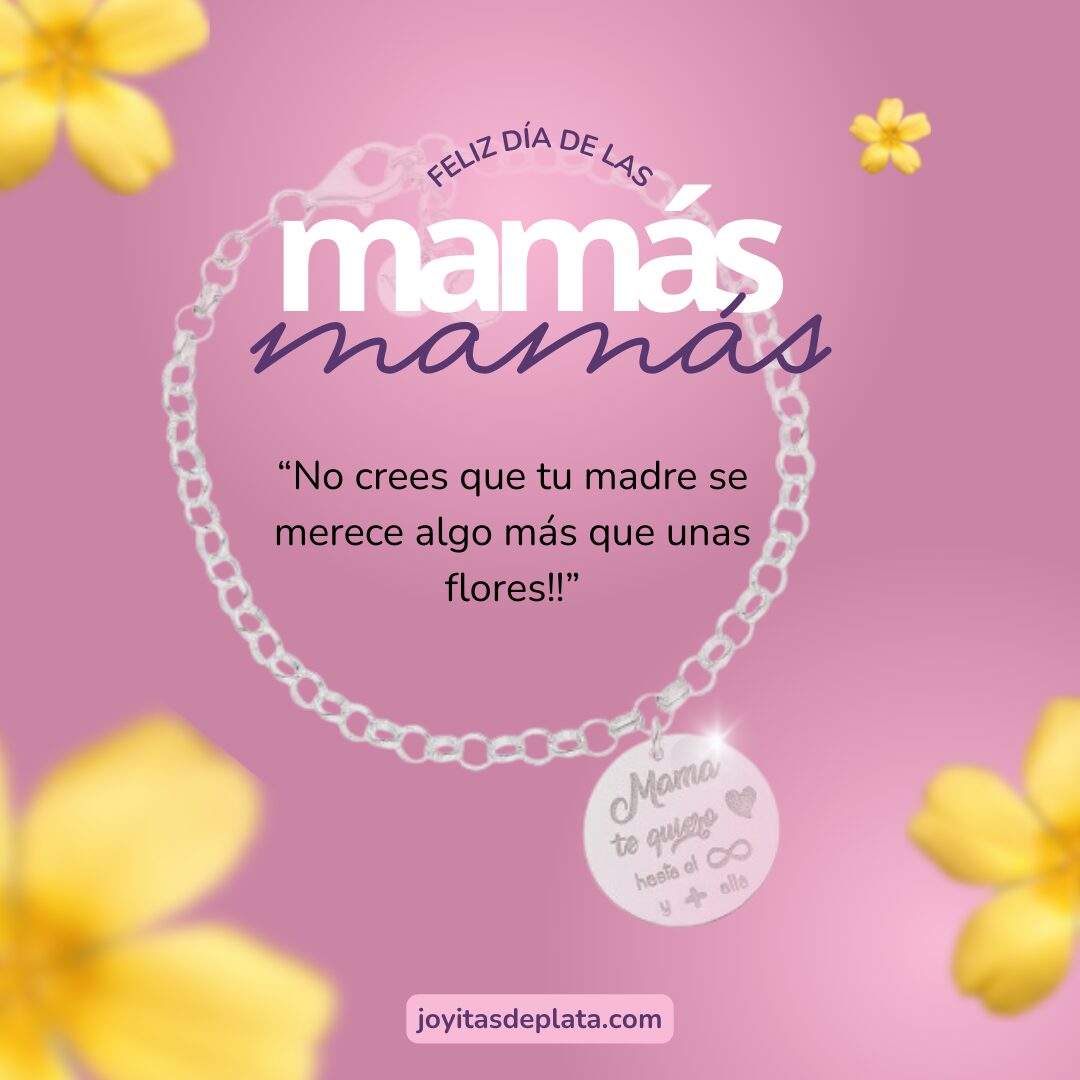 El regalo que más emociona en el Día de la Madre: una pulsera o collar con historia baner dia madre 2025