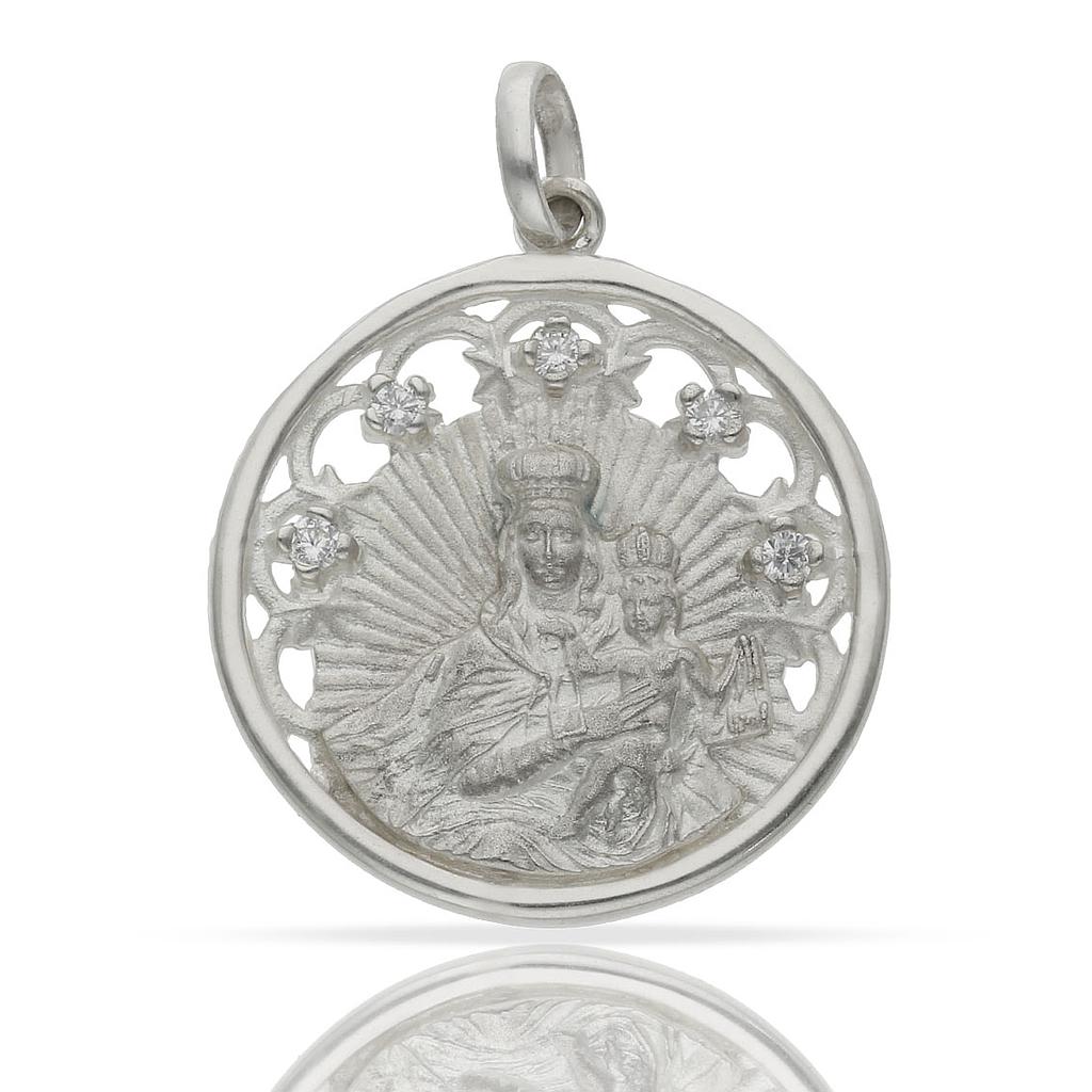 Medallas de la Virgen del Carmen – Fe y Elegancia en una Sola Joya medalla plata virgen carmen