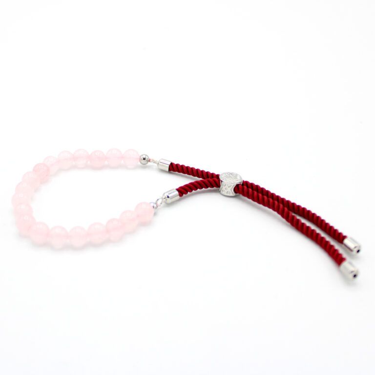 Cuarzo Rosa: significado, propiedades y por qué llevarlo en joyas de plata pulsera de hilo con cuentas de cuarzo rosa