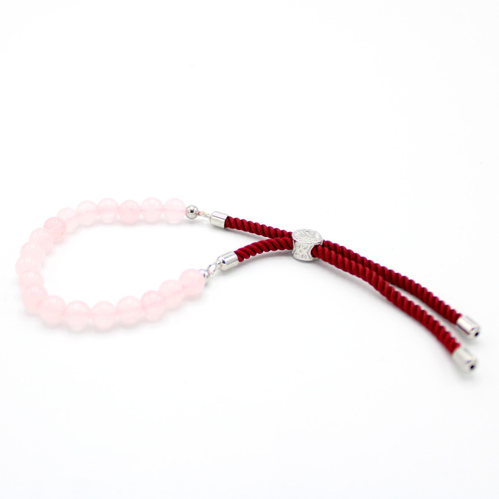 Cuarzo Rosa: significado, propiedades y por qué llevarlo en joyas de plata pulsera de hilo con cuentas de cuarzo rosa