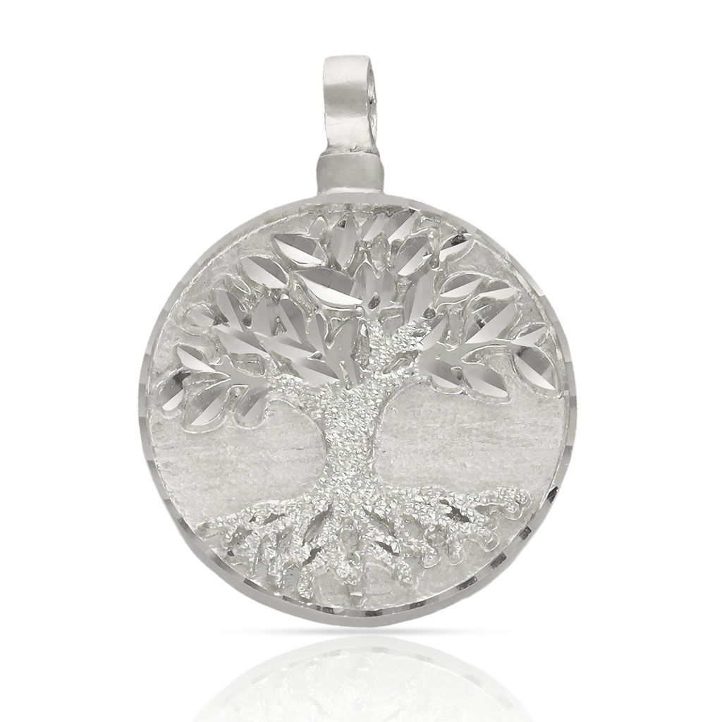 Guardacenizas arbol de la vida en plata 24mm Guardacenizas arbol de la vida en plata 24mm