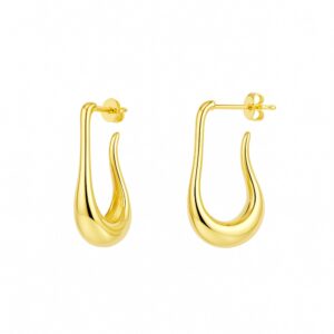 Pendientes Slay plata ley 17x29mm