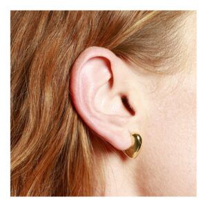 Pendientes plata aro corazón 3D – Latido foto Pendientes plata aro corazón 3D - Latido foto