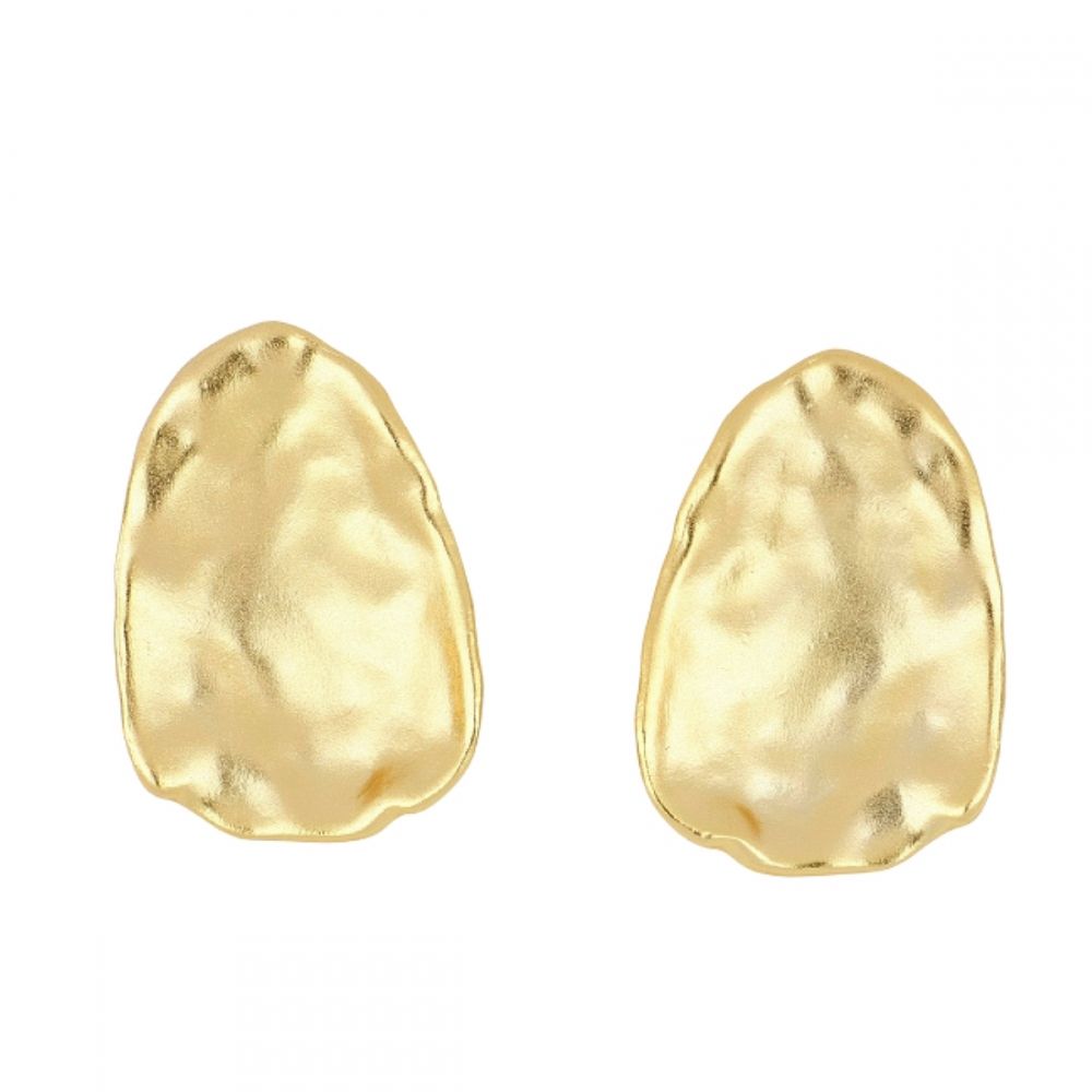 Pendientes plata chapa concava 28x28 - Lake Pendientes plata chapa concava 28x28 - Lake