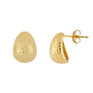 Pendientes plata gota moteada - Mokki