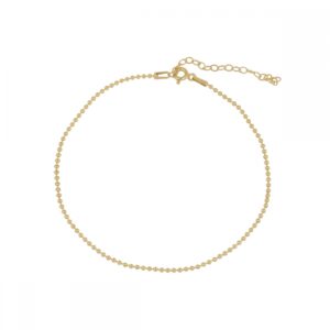 Tobillera plata de bolitas 1,5mm – Harly Tobillera plata de bolitas 1,5mm - Harly