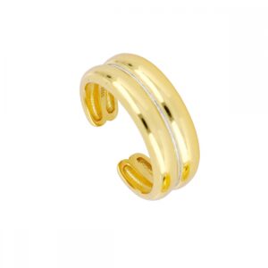 Anillo meñique abierto plata 6mm - Shine