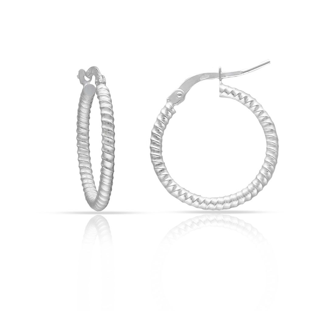 Aros Elixir plata ley 15mm Aros Elixir plata ley 15mm
