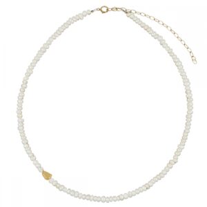 Collar perlas naturales con triangulo plata Collar perlas naturales con triangulo plata
