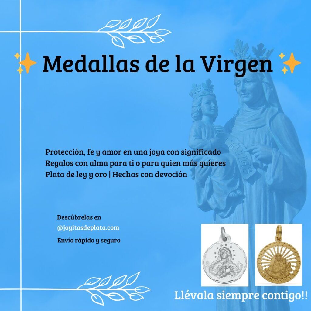 Tienda Joyas de plata Medallas de la Virgen ✨