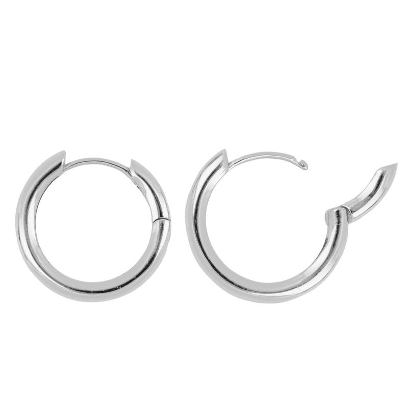 Pendientes Aro plata Vuttonix Pendientes Aro plata Vutton rodiada