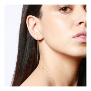 Pendientes largos plata 2 cadenas Venecianas -11,5cm foto Pendientes largos plata 2 cadenas Venecianas -11,5cm foto