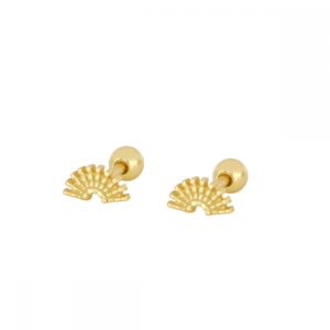 Piercing plata medio sol 3,5x5,5mm
