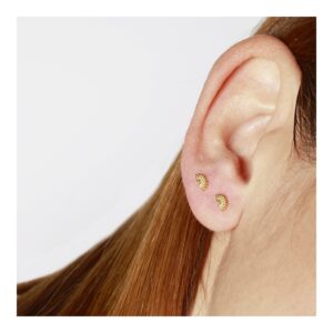 Piercing plata medio sol 3,5×5,5mm foto Piercing plata medio sol 3,5x5,5mm foto
