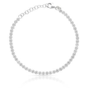 Pulsera plata 925 Rieviera circonitas - Zara