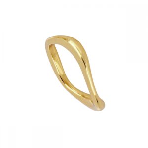 Anillo onda plata 925 - Amilio
