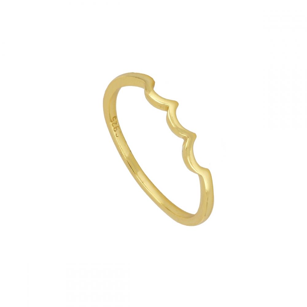 Anillo plata ley triple ola Anillo plata ley triple ola