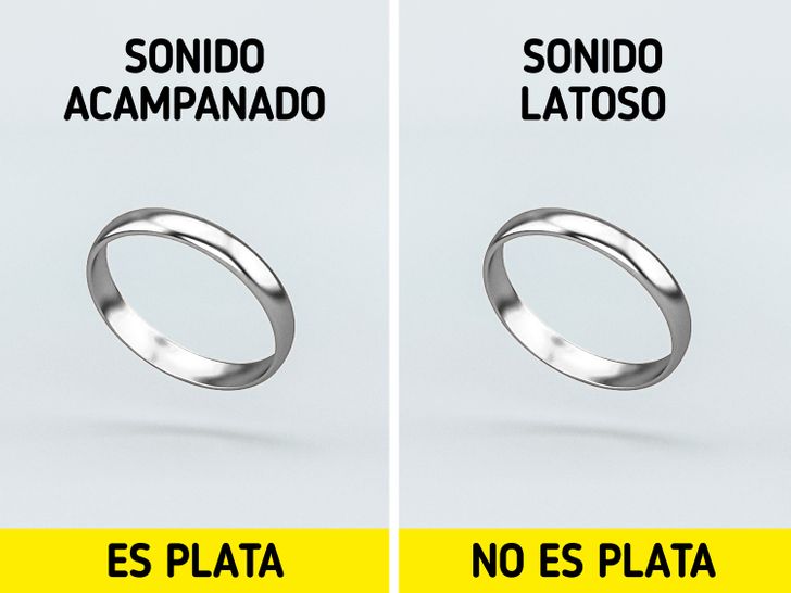 ¿Tu Joya es Plata 925 de Verdad? 6 Pruebas para Saberlo Hoy prueba sonido plata