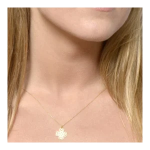 Collar plata 925 motivo flor multiple Collar plata 925 motivo flor multiple