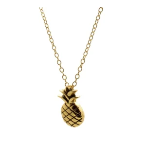 Collar plata ley charm piña